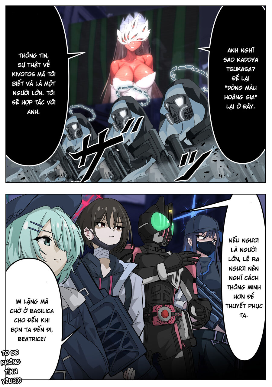 Blue Archive X Kamen Rider Decade – Câu Chuyện Về Thầy Giáo Schale Kadoya Tsukasa Chapter 9 - Trang 2