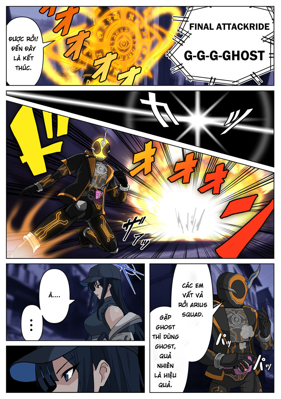 Blue Archive X Kamen Rider Decade – Câu Chuyện Về Thầy Giáo Schale Kadoya Tsukasa Chapter 11 - Trang 2