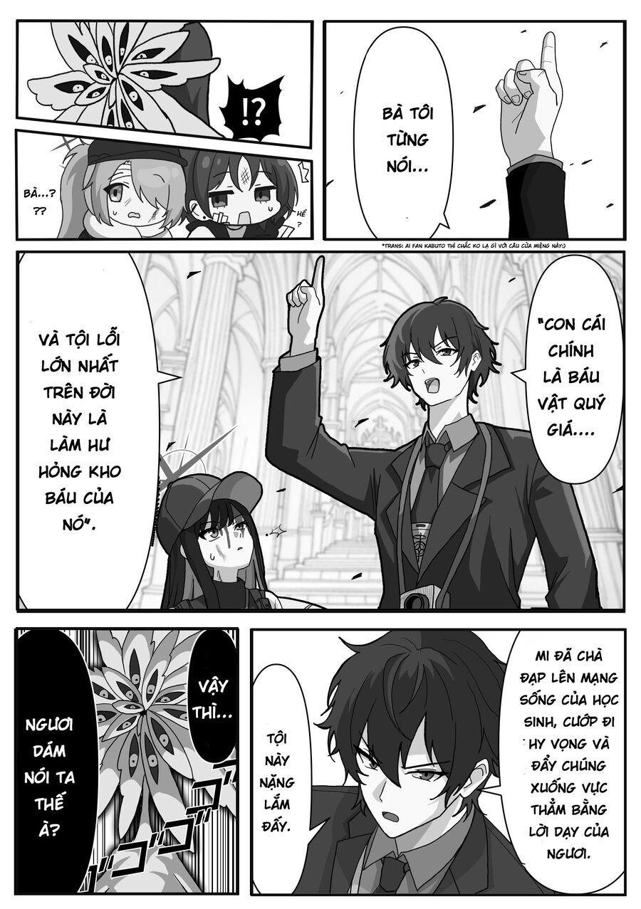 Blue Archive X Kamen Rider Decade – Câu Chuyện Về Thầy Giáo Schale Kadoya Tsukasa Chapter 12 - Trang 2