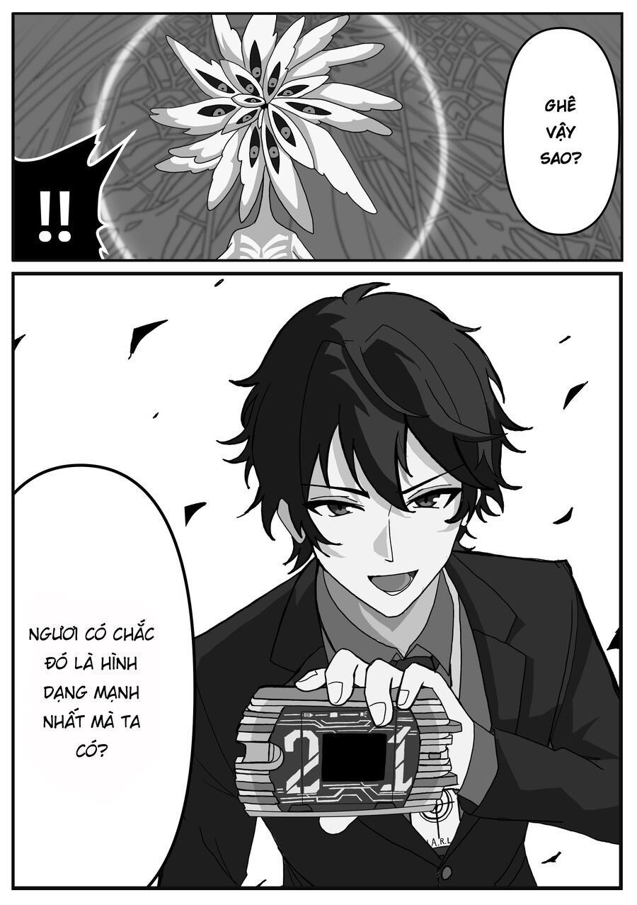 Blue Archive X Kamen Rider Decade – Câu Chuyện Về Thầy Giáo Schale Kadoya Tsukasa Chapter 12 - Trang 2