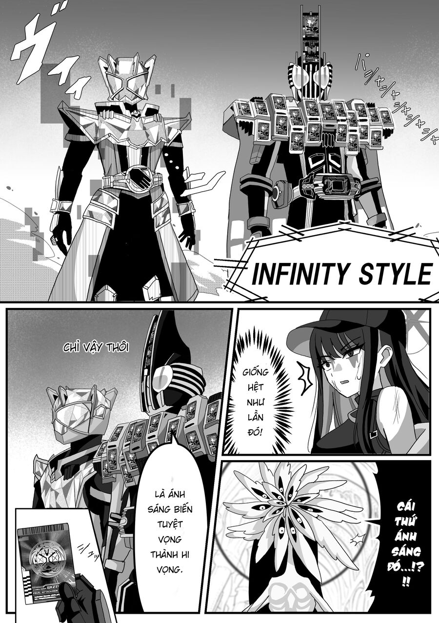 Blue Archive X Kamen Rider Decade – Câu Chuyện Về Thầy Giáo Schale Kadoya Tsukasa Chapter 13 - Trang 2