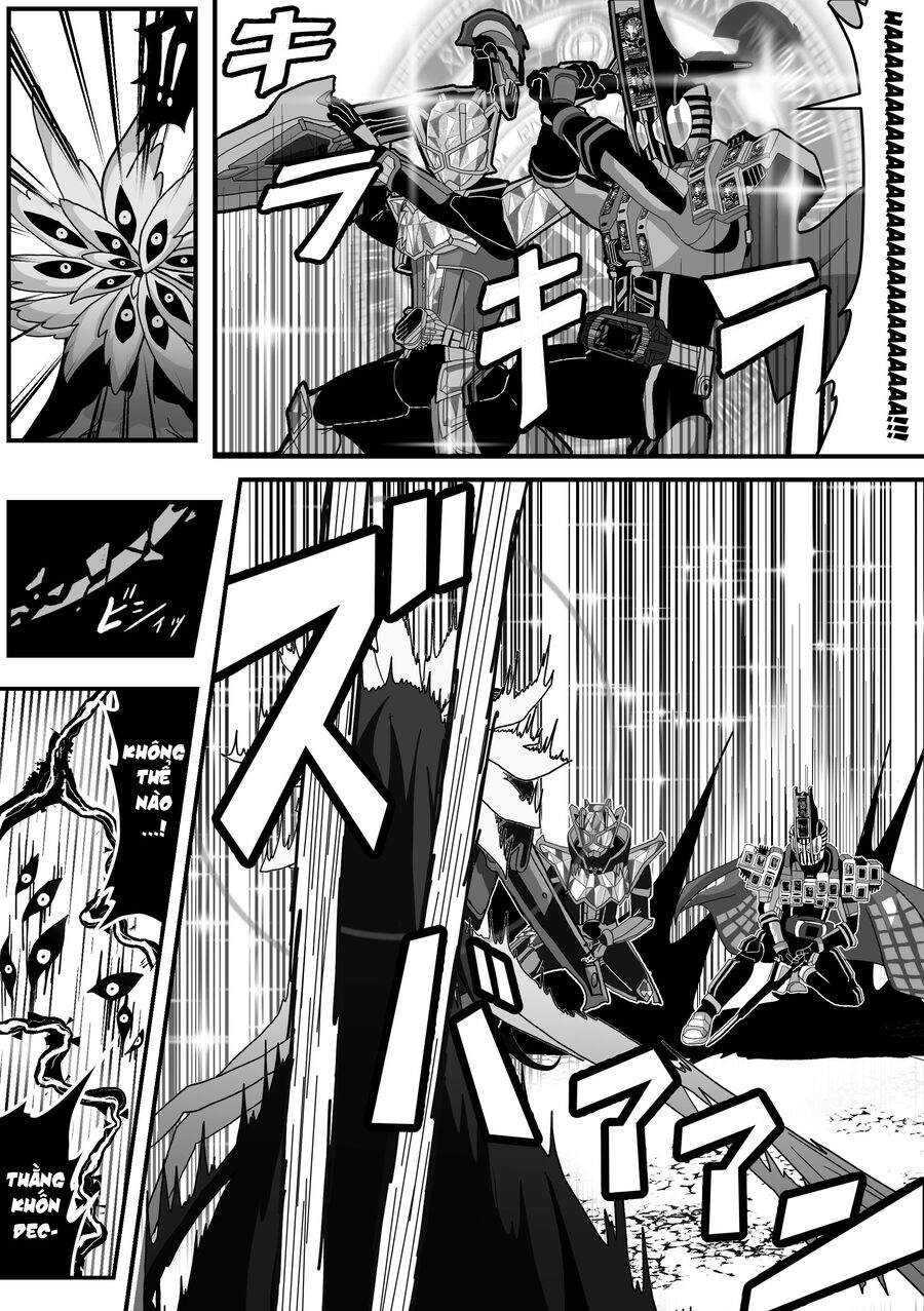 Blue Archive X Kamen Rider Decade – Câu Chuyện Về Thầy Giáo Schale Kadoya Tsukasa Chapter 13 - Trang 2