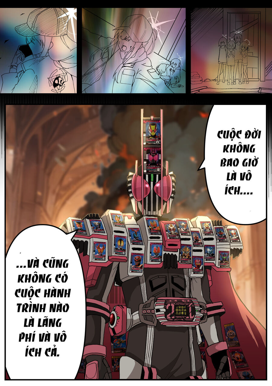 Blue Archive X Kamen Rider Decade – Câu Chuyện Về Thầy Giáo Schale Kadoya Tsukasa Chapter 13 - Trang 2