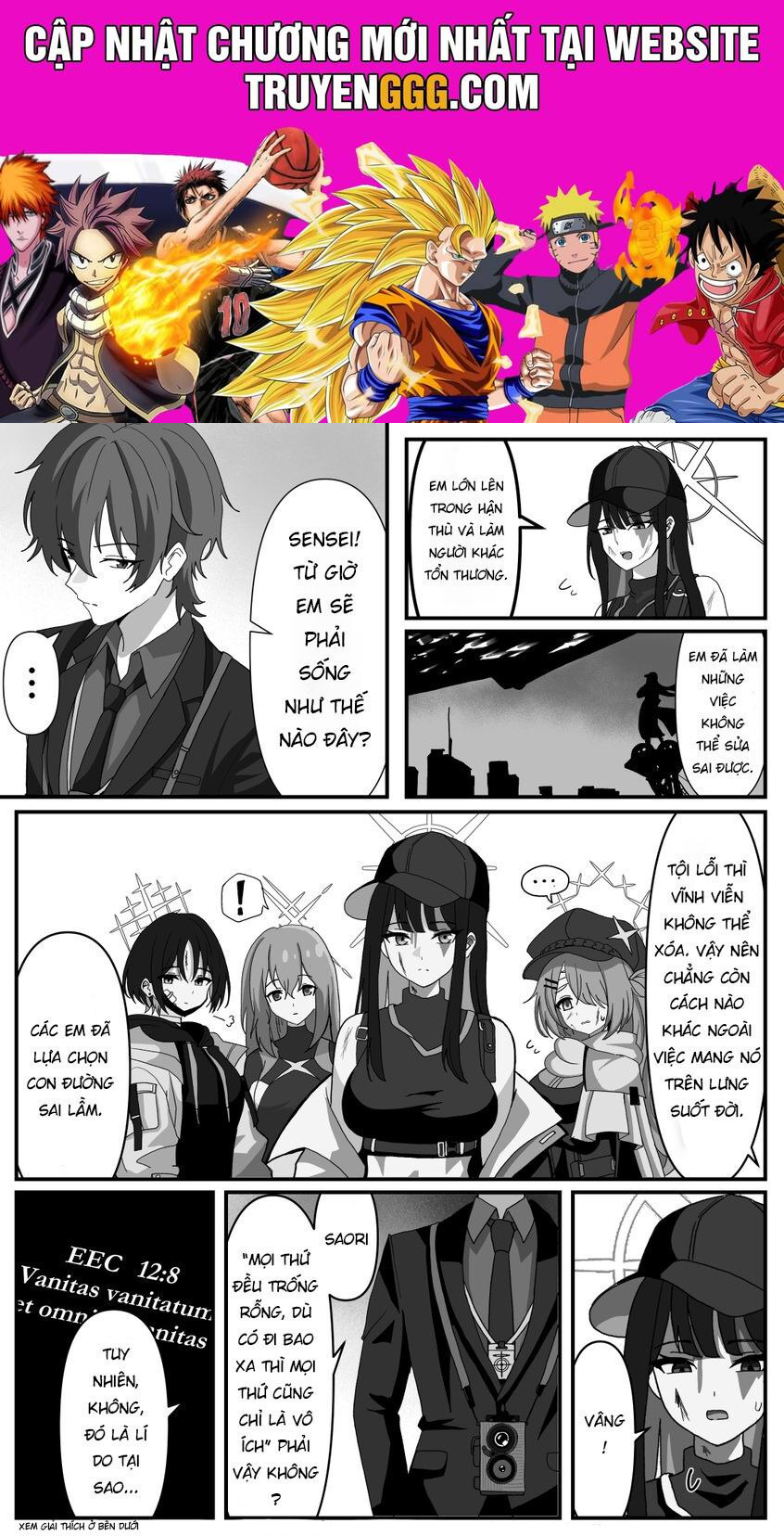 Blue Archive X Kamen Rider Decade – Câu Chuyện Về Thầy Giáo Schale Kadoya Tsukasa Chapter 14 - Trang 2