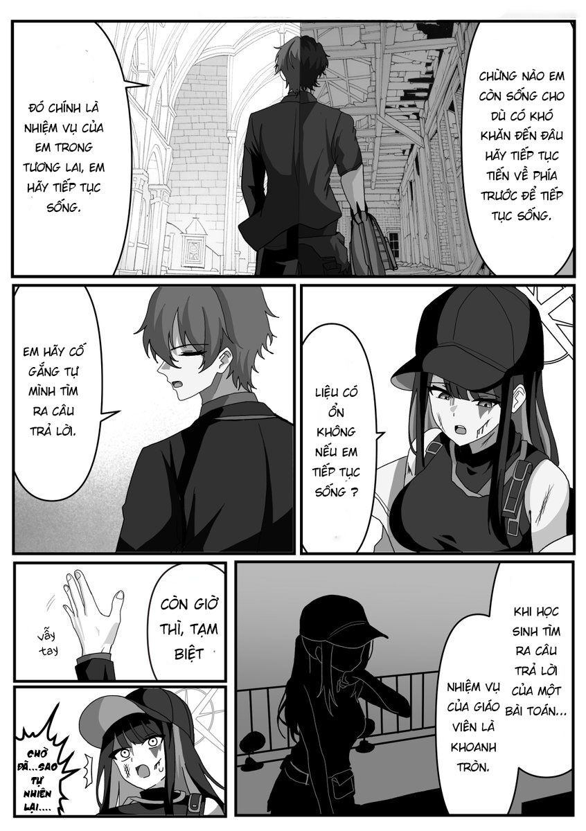 Blue Archive X Kamen Rider Decade – Câu Chuyện Về Thầy Giáo Schale Kadoya Tsukasa Chapter 14 - Trang 2