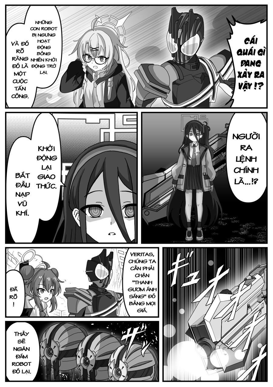 Blue Archive X Kamen Rider Decade – Câu Chuyện Về Thầy Giáo Schale Kadoya Tsukasa Chapter 18 - Trang 2