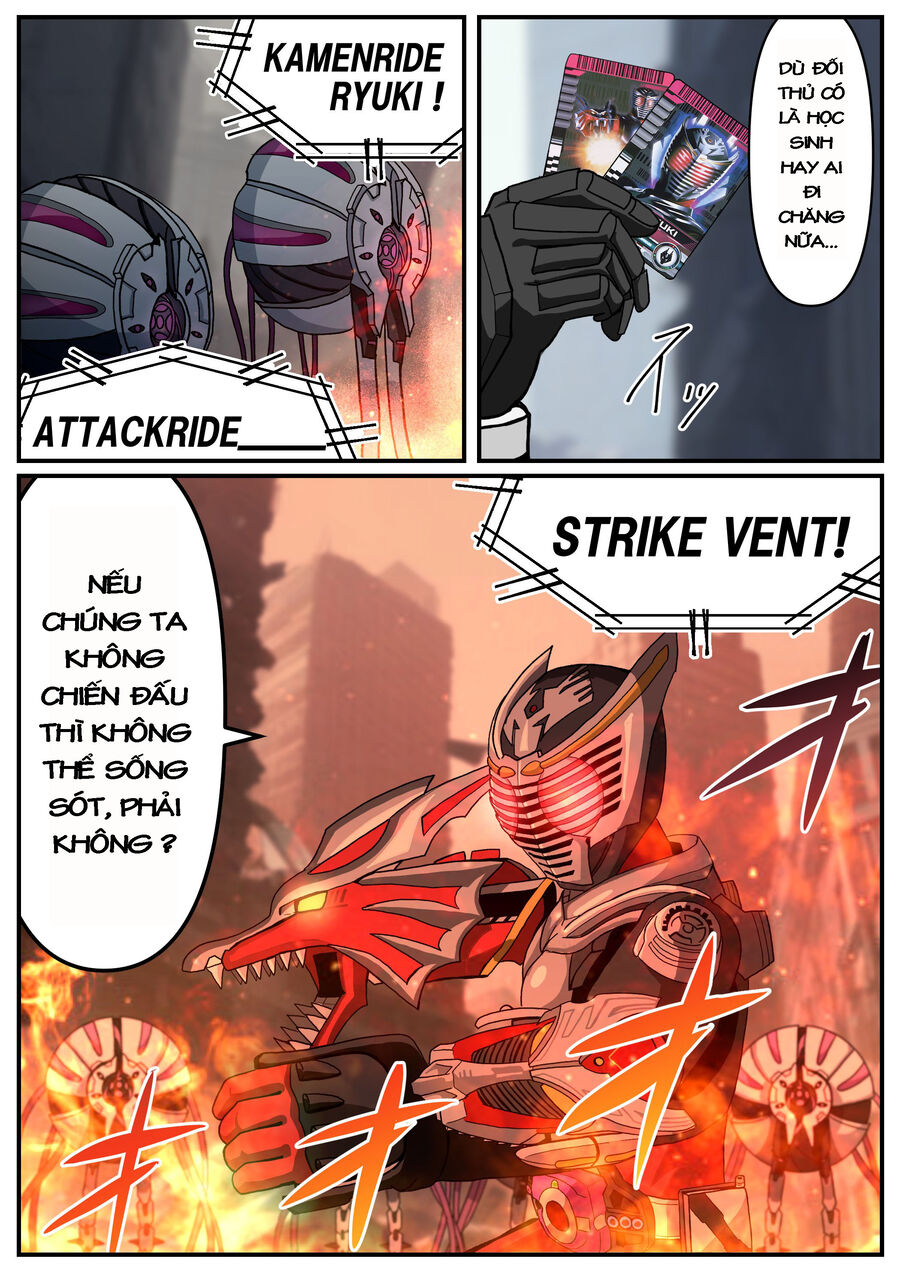 Blue Archive X Kamen Rider Decade – Câu Chuyện Về Thầy Giáo Schale Kadoya Tsukasa Chapter 18 - Trang 2
