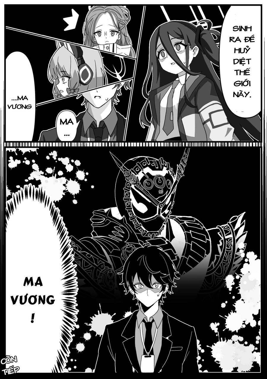 Blue Archive X Kamen Rider Decade – Câu Chuyện Về Thầy Giáo Schale Kadoya Tsukasa Chapter 19 - Trang 2