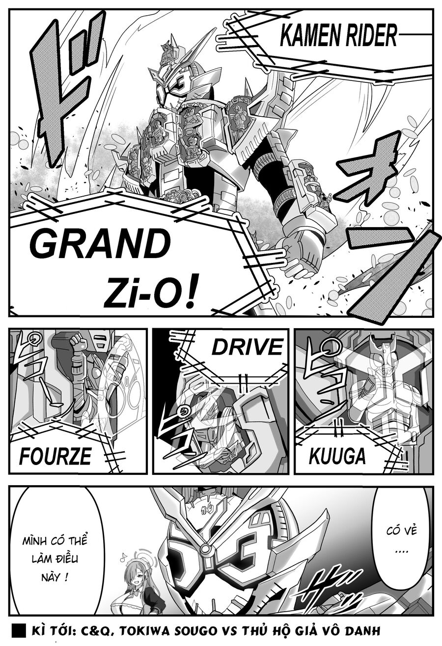 Blue Archive X Kamen Rider Decade – Câu Chuyện Về Thầy Giáo Schale Kadoya Tsukasa Chapter 23 - Trang 2