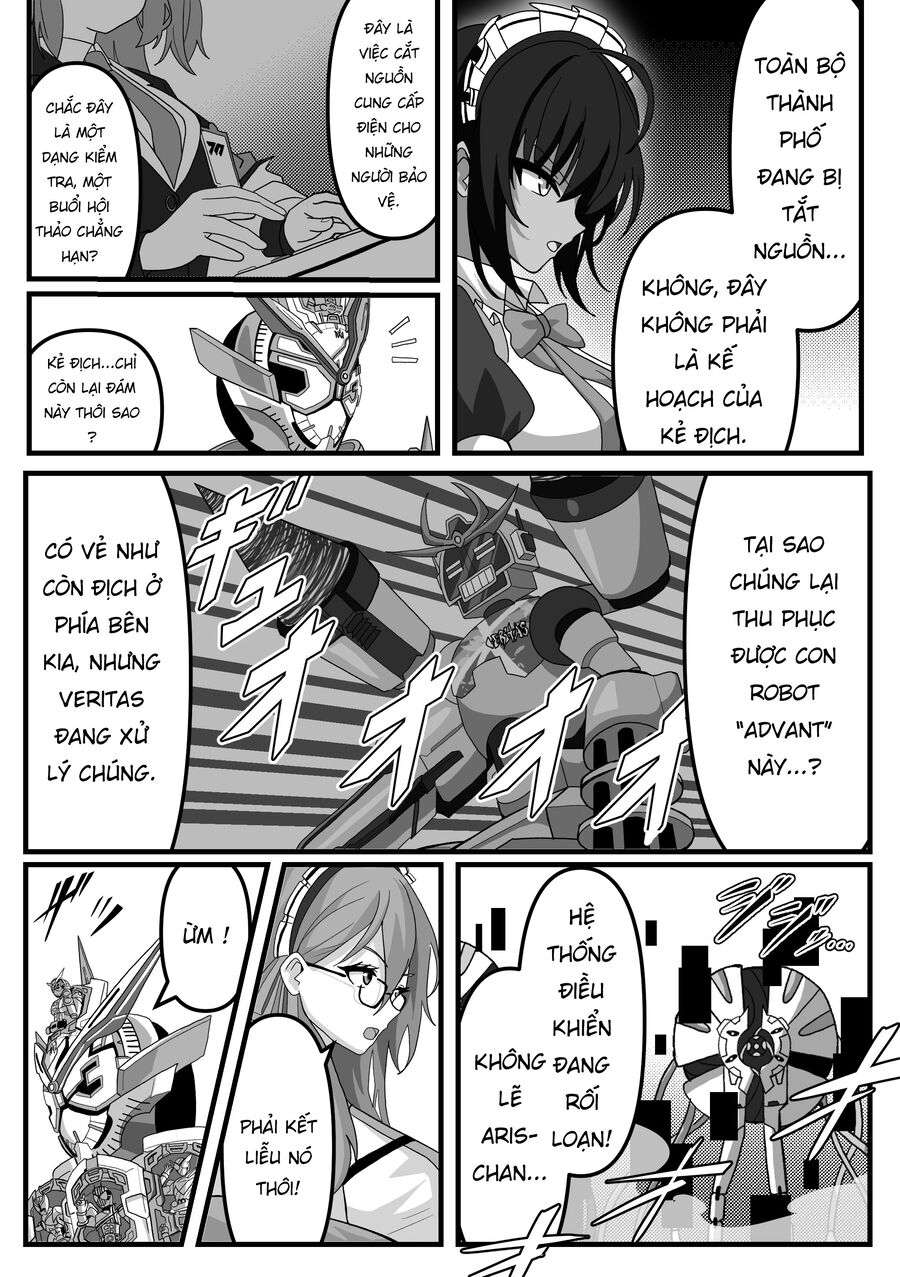 Blue Archive X Kamen Rider Decade – Câu Chuyện Về Thầy Giáo Schale Kadoya Tsukasa Chapter 24 - Trang 2