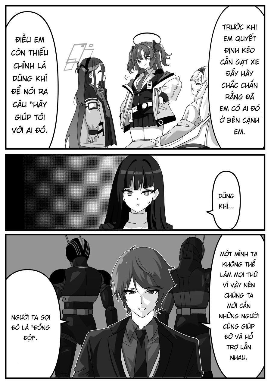 Blue Archive X Kamen Rider Decade – Câu Chuyện Về Thầy Giáo Schale Kadoya Tsukasa Chapter 25 - Trang 2