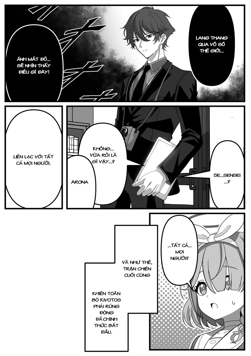 Blue Archive X Kamen Rider Decade – Câu Chuyện Về Thầy Giáo Schale Kadoya Tsukasa Chapter 32 - Trang 2