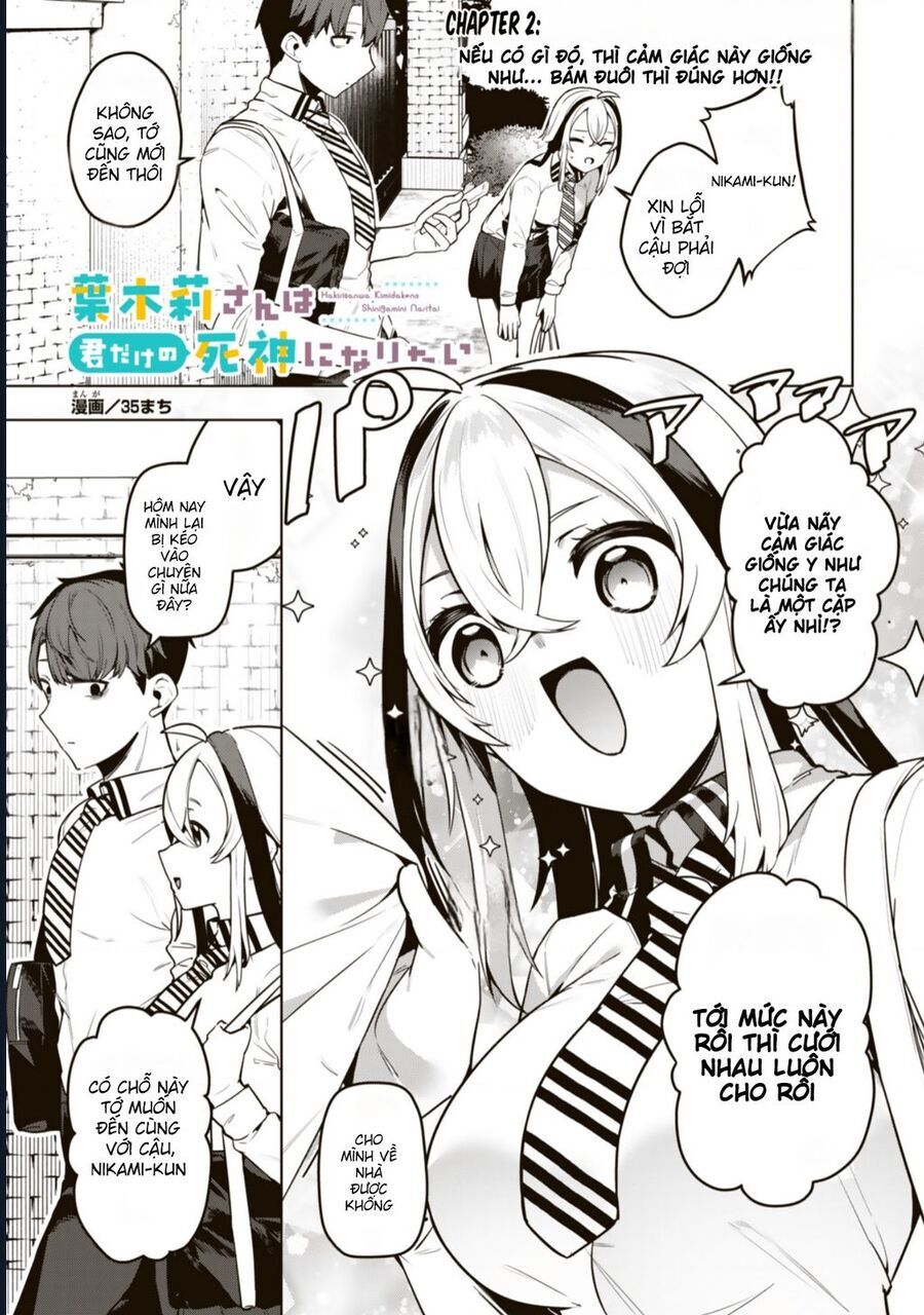 Hakiri-San Muốn Trở Thành Tử Thần Của Riêng Cậu Chapter 2 - Trang 2