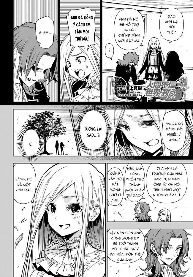 Có Vẻ Nhóm Mạo Hiểm Giả Không Tin Vào Nhân Loại Sẽ Giải Cứu Thế Giới Chapter 36.2 - Trang 2