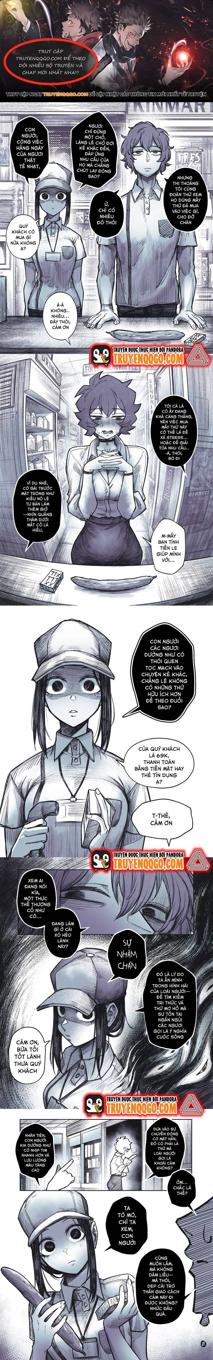 Đồng Nghiệp Tôi Là Một Quái Vật Tà Dị! Chapter 1 - Trang 2