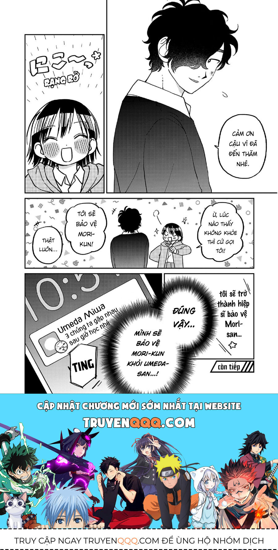 Đừng Làm Tôi Bối Rối, Yamori-Kun! Chapter 14 - Trang 2