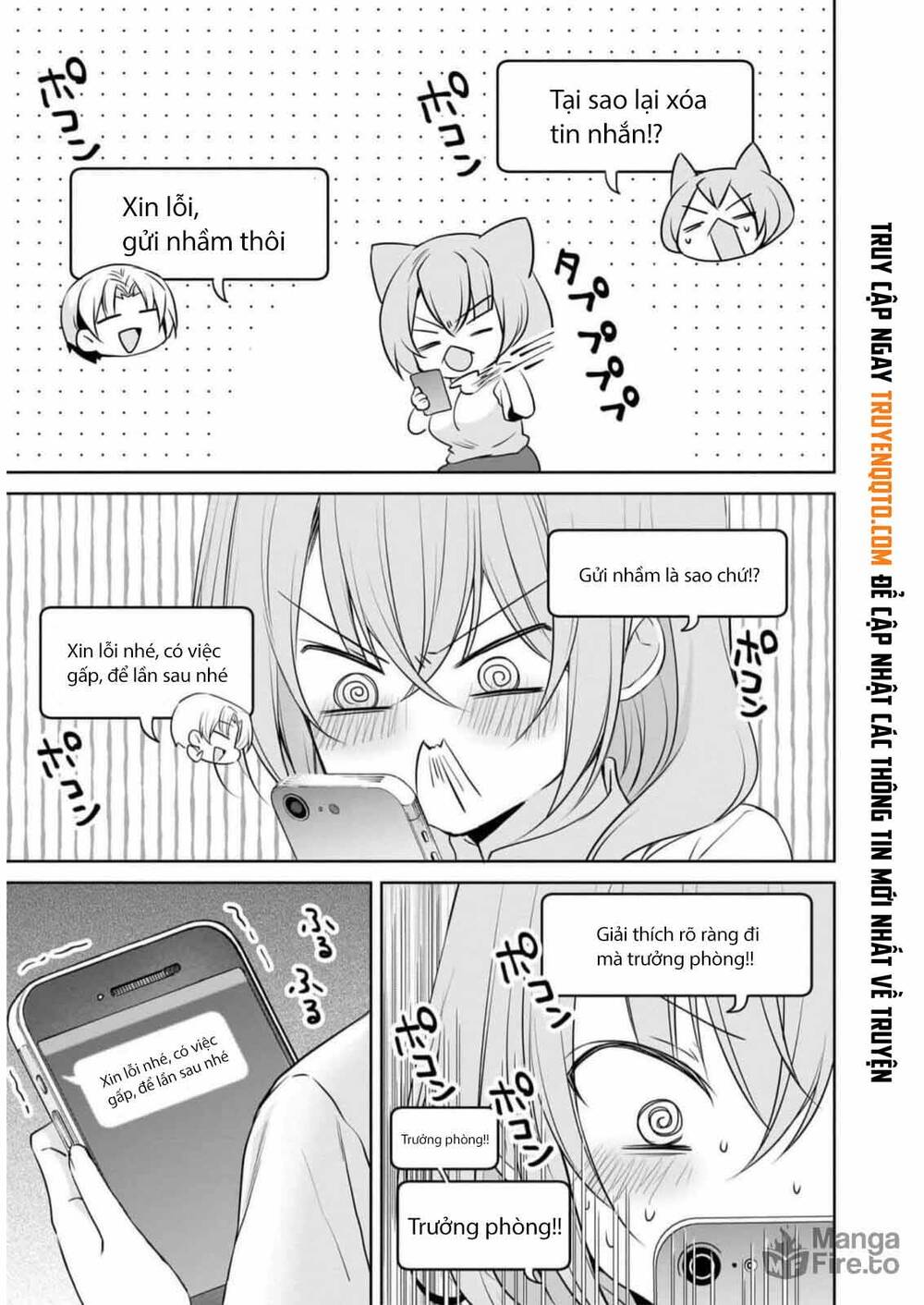 Câu Chuyện Về Tiền Bối Nhỏ Nhắn Ở Chỗ Làm Của Tôi Chapter 78 - Trang 2