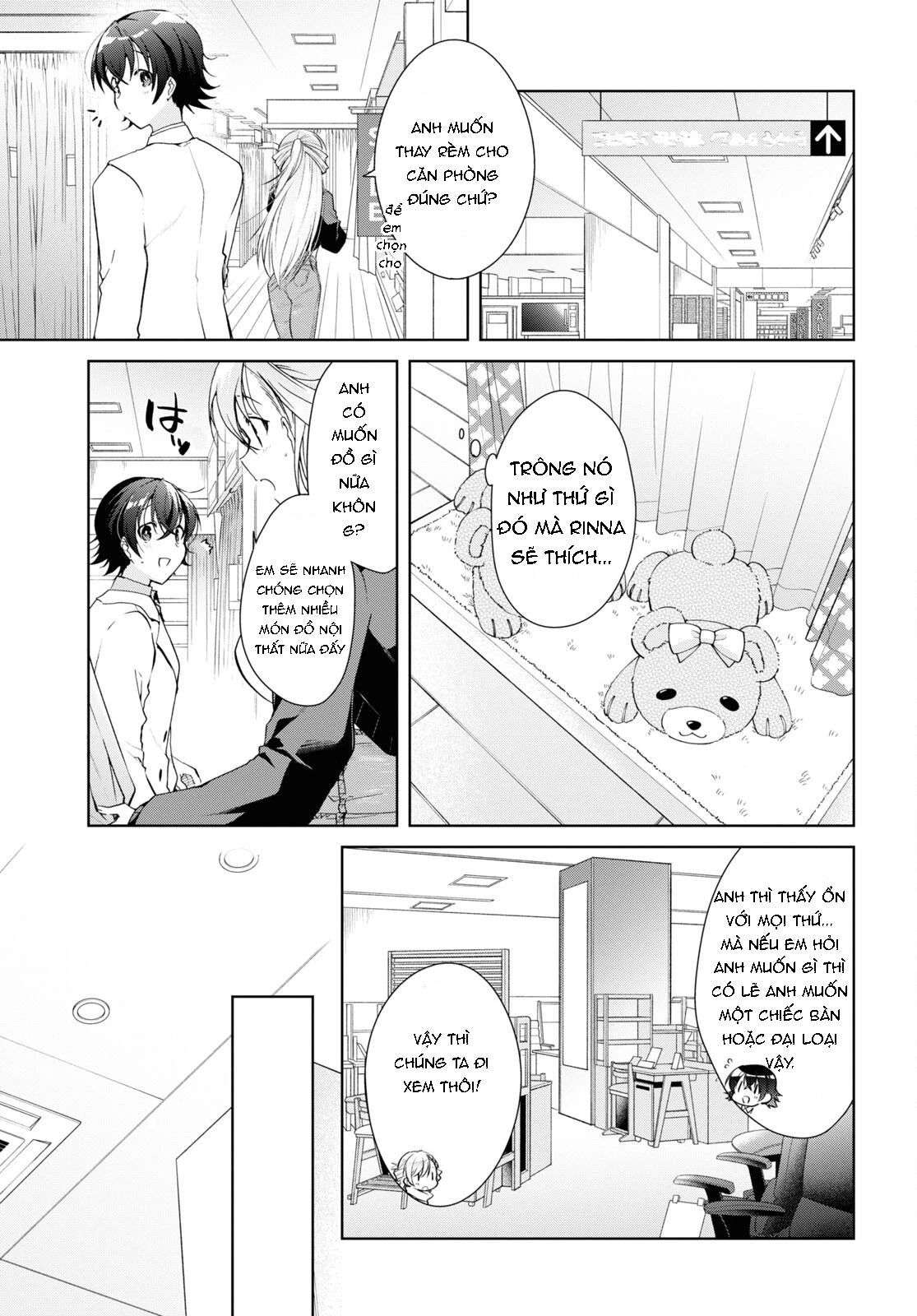 Isshiki-San Muốn Biết Yêu Là Gì Chapter 26.1 - Trang 2