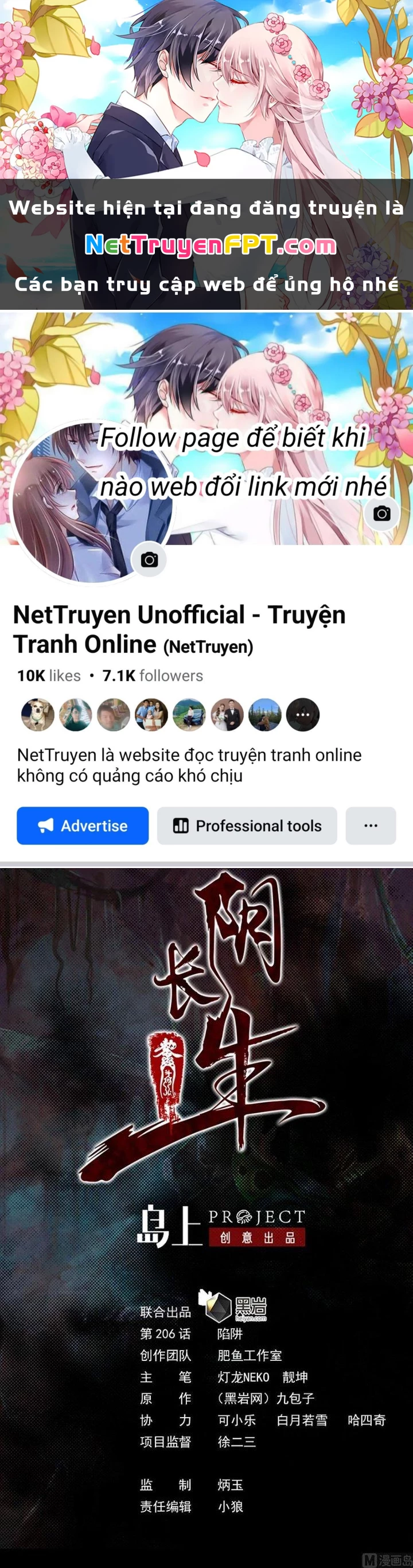 Trường Sinh Đạo Chapter 206 - Trang 2