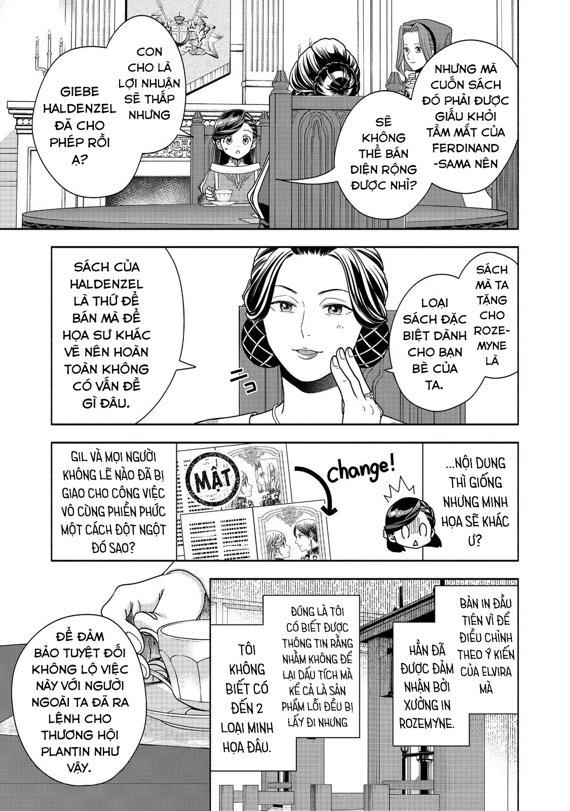 Honzuki No Gekokujou: Dai 4-Bu Kizoku-In No Toshokan O Sukutai! Chapter 45 - Trang 2