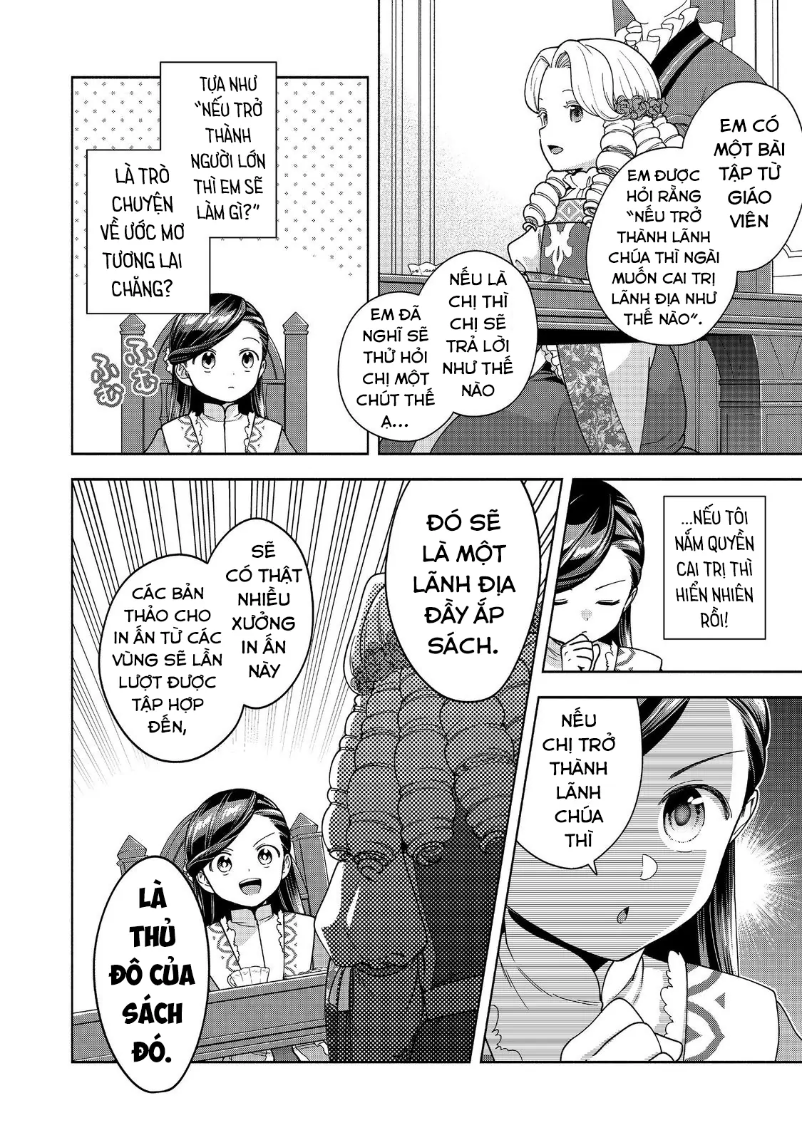 Honzuki No Gekokujou: Dai 4-Bu Kizoku-In No Toshokan O Sukutai! Chapter 47 - Trang 2