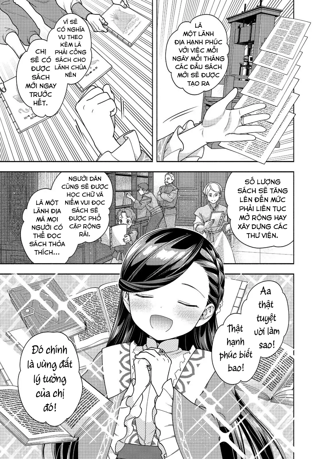 Honzuki No Gekokujou: Dai 4-Bu Kizoku-In No Toshokan O Sukutai! Chapter 47 - Trang 2