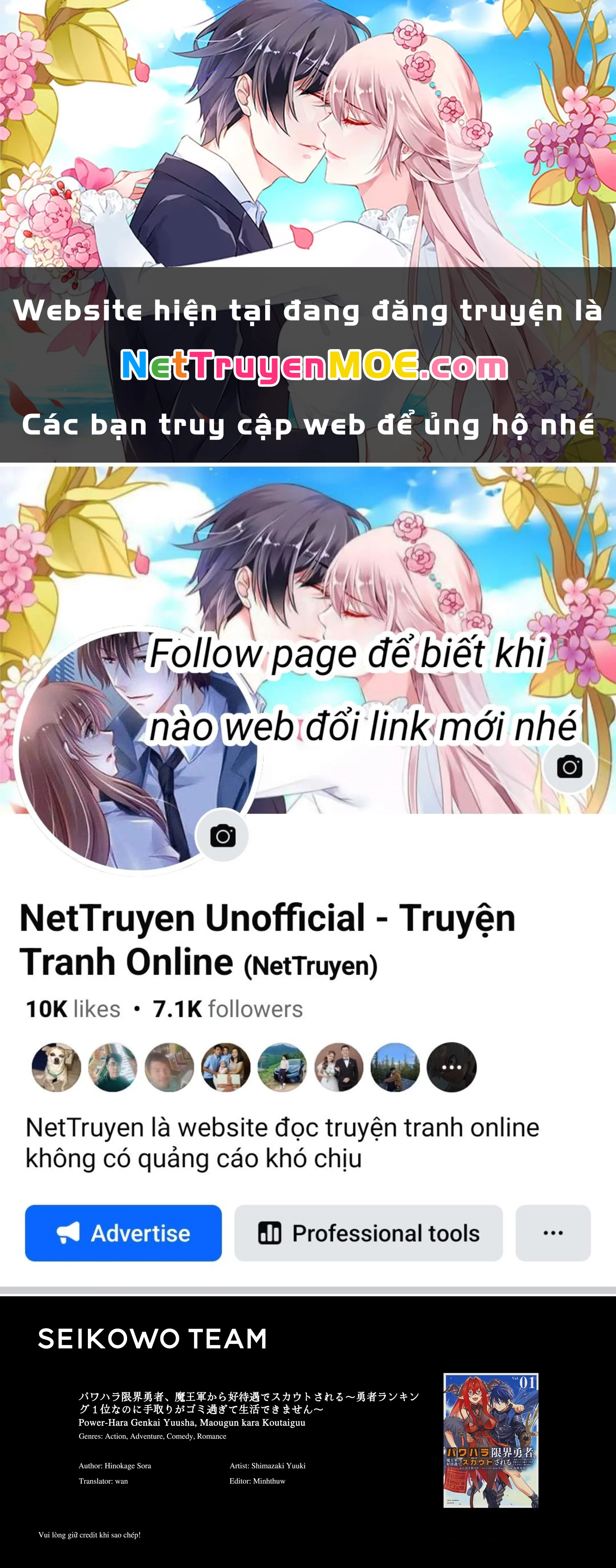 Power-Hara Genkai Yuusha, Maougun Kara Koutaiguu De Scout Sareru ~Yuusha Ranking 1-I Na No Ni Tedori Ga Gomi Sugite Seikatsu Dekimasen~ Chapter 1 - Trang 2