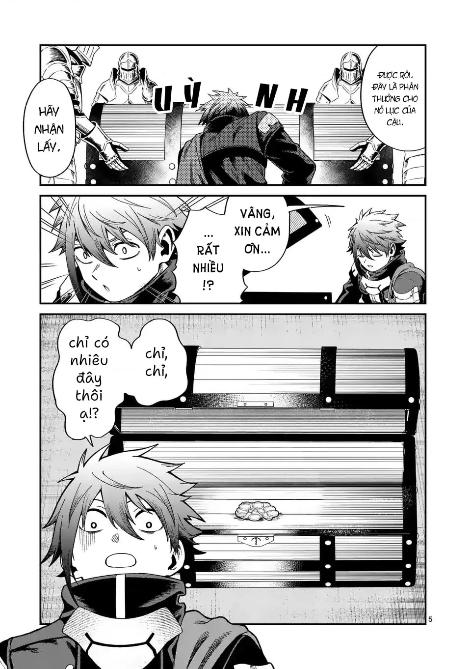 Power-Hara Genkai Yuusha, Maougun Kara Koutaiguu De Scout Sareru ~Yuusha Ranking 1-I Na No Ni Tedori Ga Gomi Sugite Seikatsu Dekimasen~ Chapter 1 - Trang 2