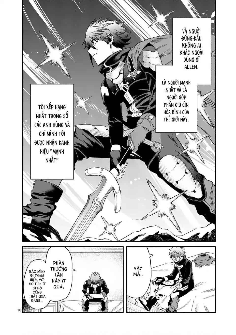 Power-Hara Genkai Yuusha, Maougun Kara Koutaiguu De Scout Sareru ~Yuusha Ranking 1-I Na No Ni Tedori Ga Gomi Sugite Seikatsu Dekimasen~ Chapter 1 - Trang 2