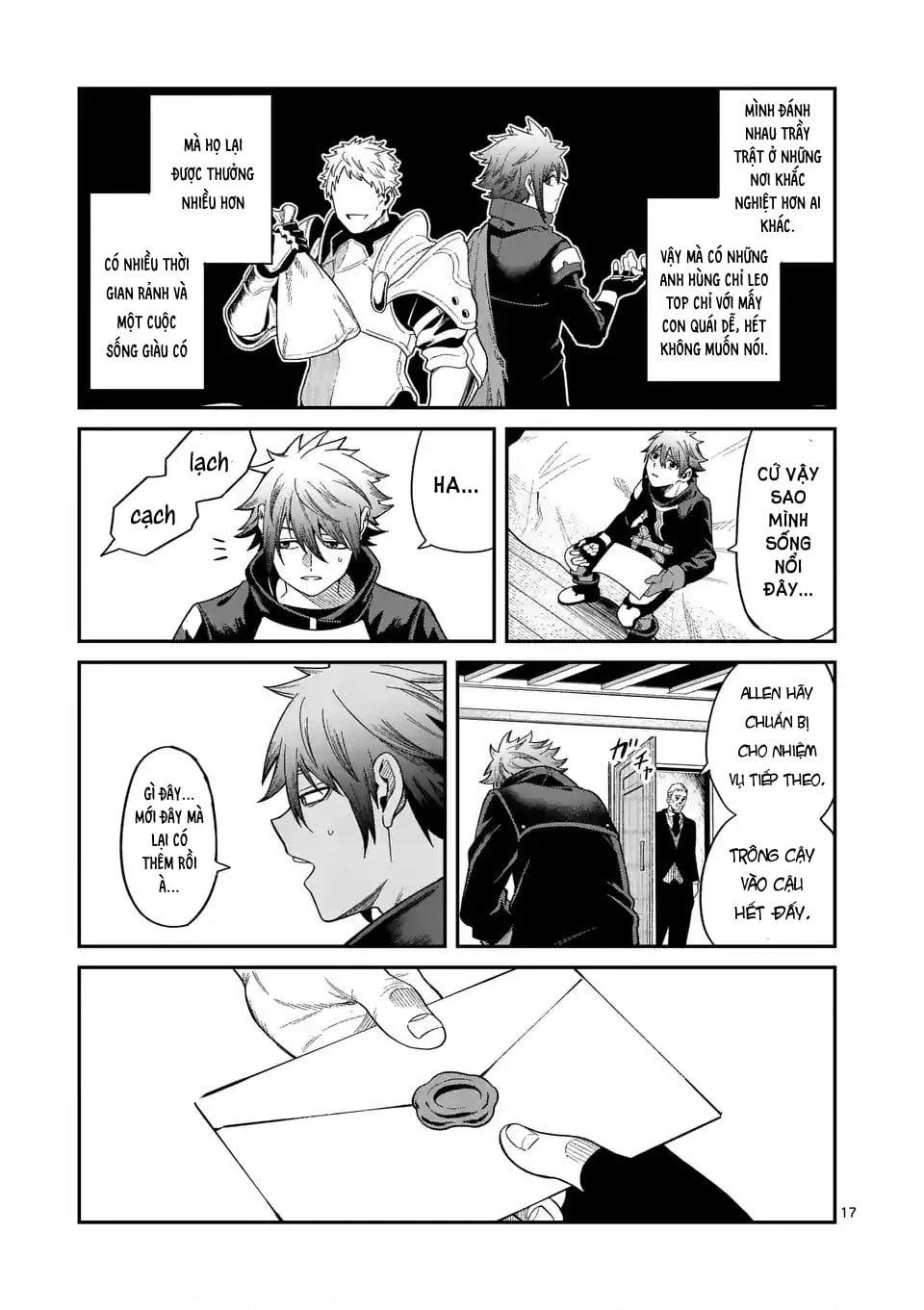 Power-Hara Genkai Yuusha, Maougun Kara Koutaiguu De Scout Sareru ~Yuusha Ranking 1-I Na No Ni Tedori Ga Gomi Sugite Seikatsu Dekimasen~ Chapter 1 - Trang 2