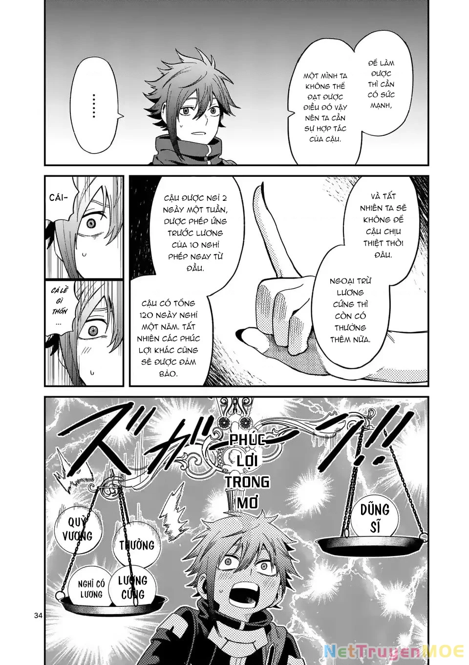 Power-Hara Genkai Yuusha, Maougun Kara Koutaiguu De Scout Sareru ~Yuusha Ranking 1-I Na No Ni Tedori Ga Gomi Sugite Seikatsu Dekimasen~ Chapter 1 - Trang 2