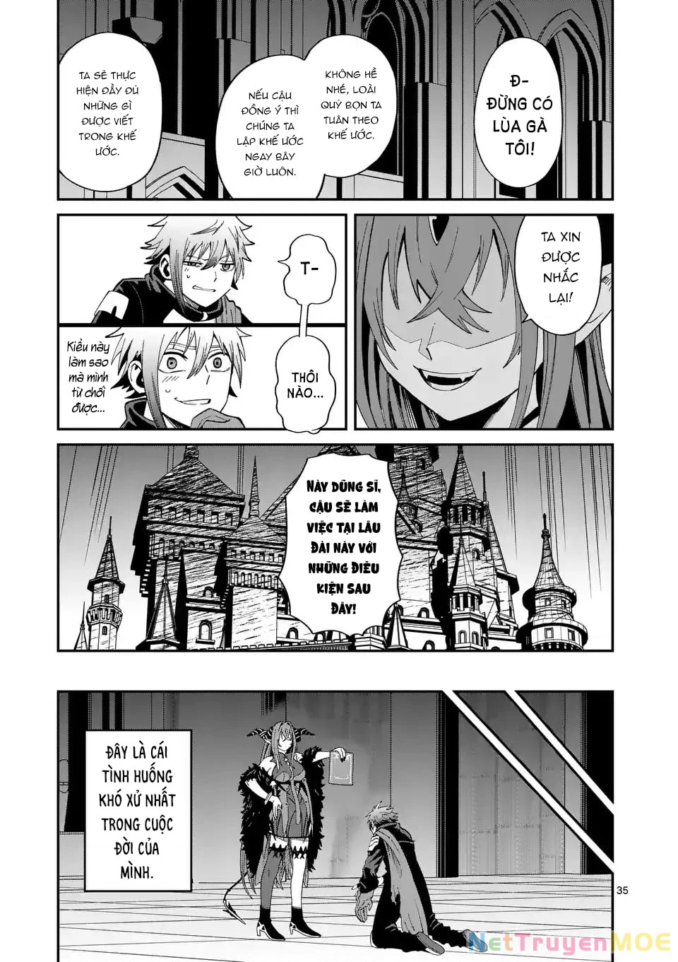Power-Hara Genkai Yuusha, Maougun Kara Koutaiguu De Scout Sareru ~Yuusha Ranking 1-I Na No Ni Tedori Ga Gomi Sugite Seikatsu Dekimasen~ Chapter 1 - Trang 2