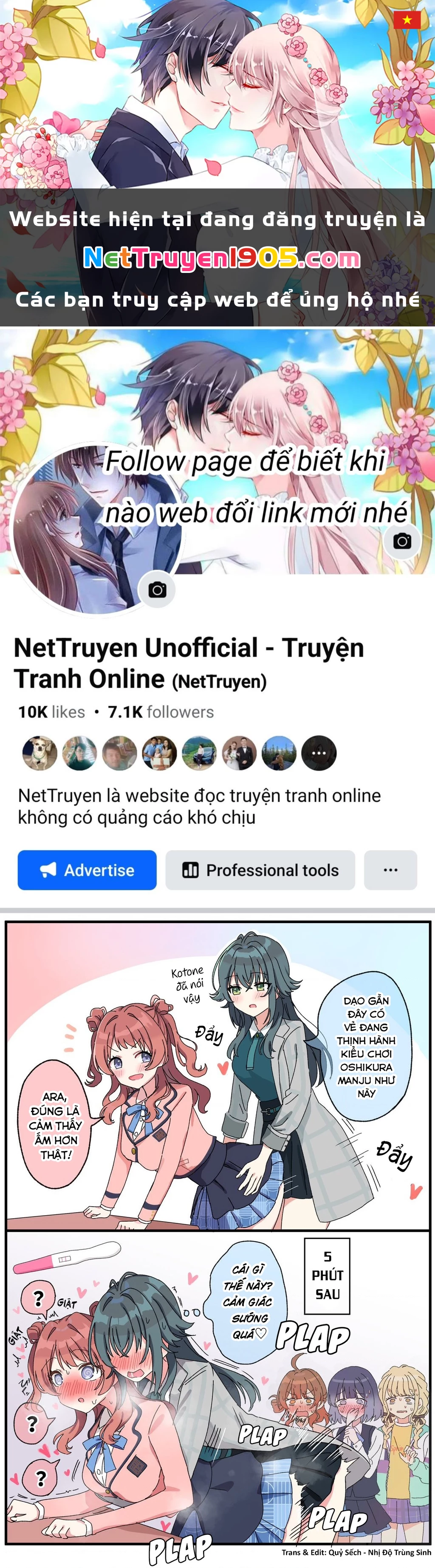 Tuyển Tập Truyện Dịch Của Page Có Hứng Thì Dịch Doujinshi Chapter 872 - Trang 2
