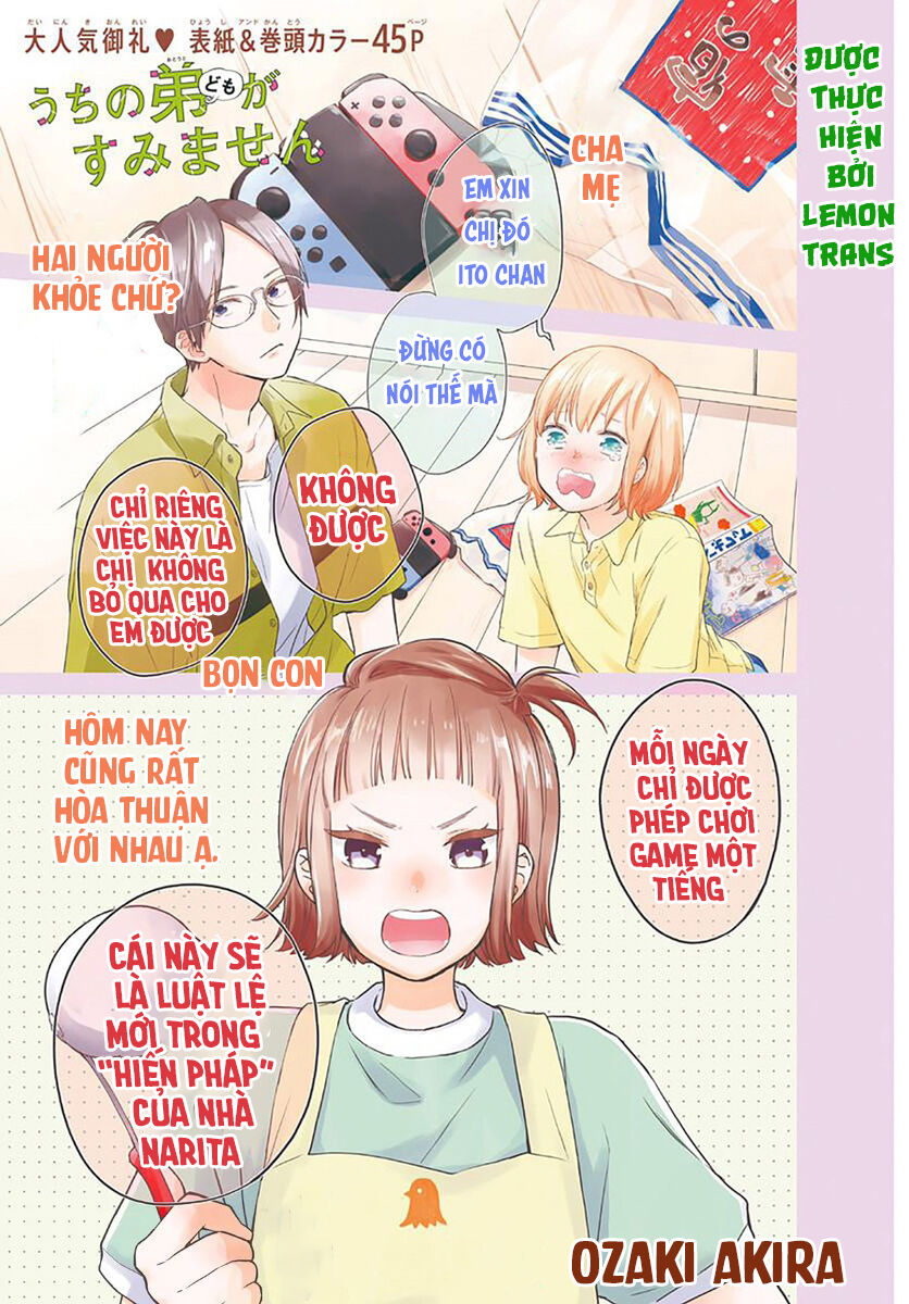Xin Lỗi Nhé Mấy Đứa Em Của Tôi. Chapter 6 - Trang 2