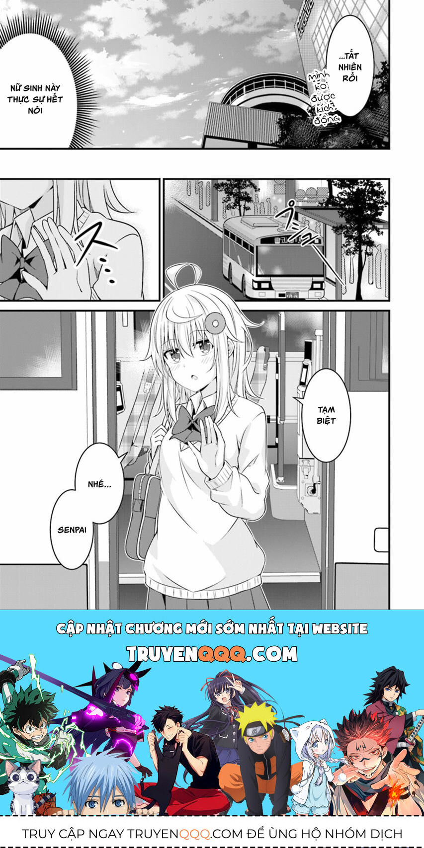 “Senpai, Anh Có Thể Cho Em Một Chút Thời Gian Được Không? Chapter 3 - Trang 2