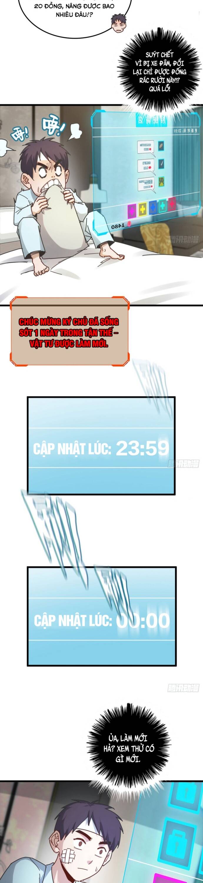 Hệ Thống Tận Thế Của Tôi Sụp Đổ Rồi Chapter 2 - Trang 2