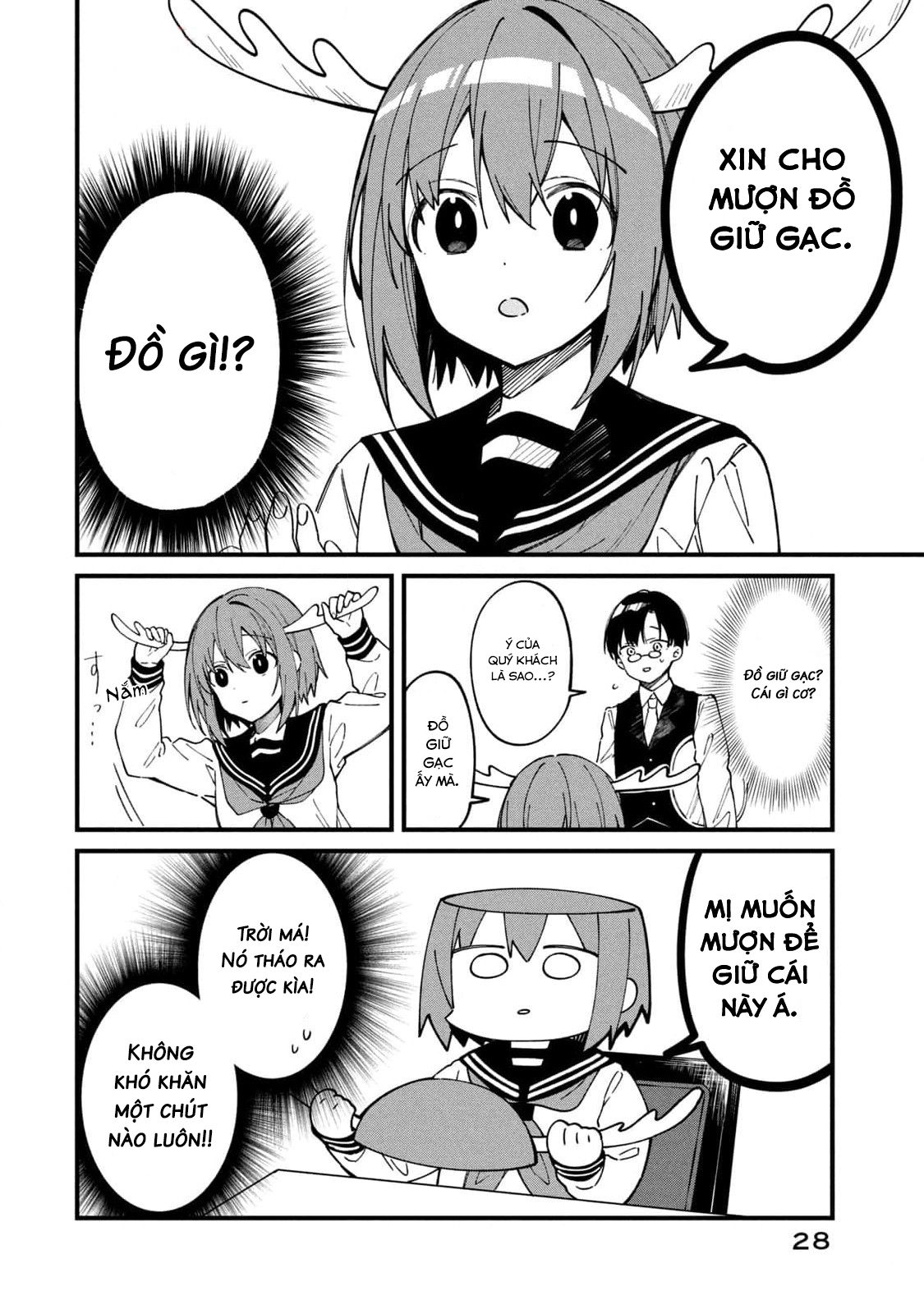 Shikanoko Nokonoko Koshitantan Chapter 15 - Trang 2