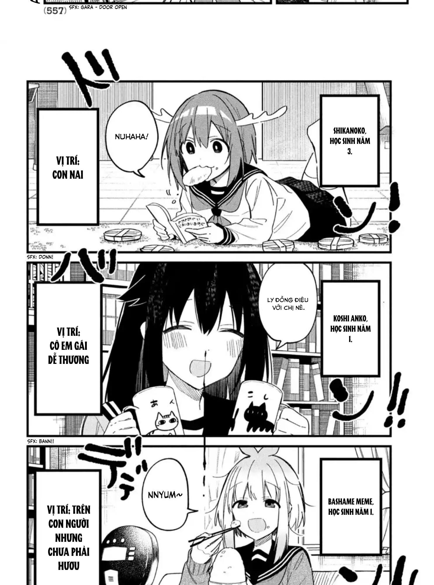 Shikanoko Nokonoko Koshitantan Chapter 19 - Trang 2
