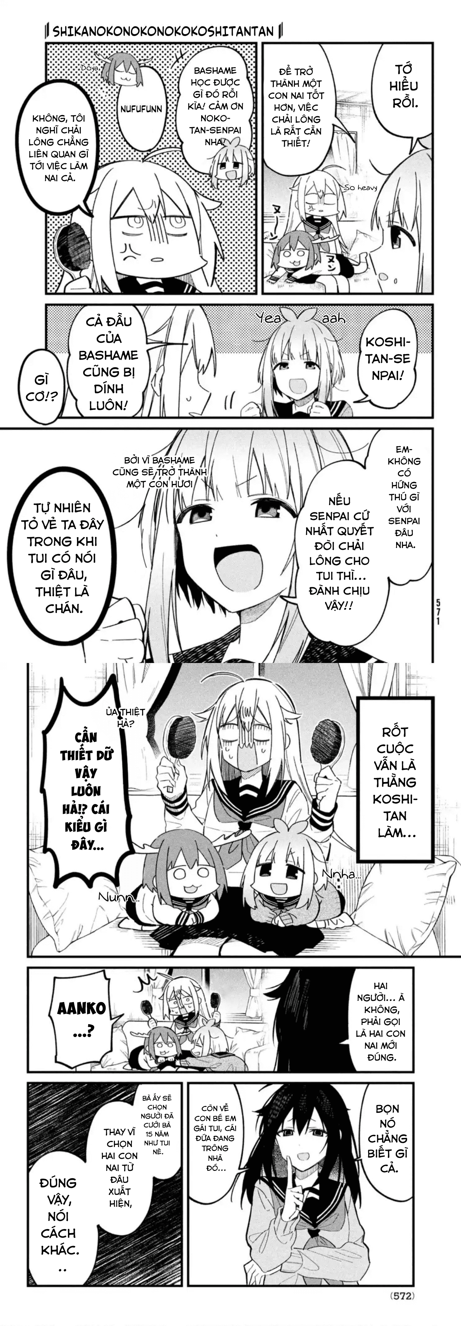 Shikanoko Nokonoko Koshitantan Chapter 19 - Trang 2