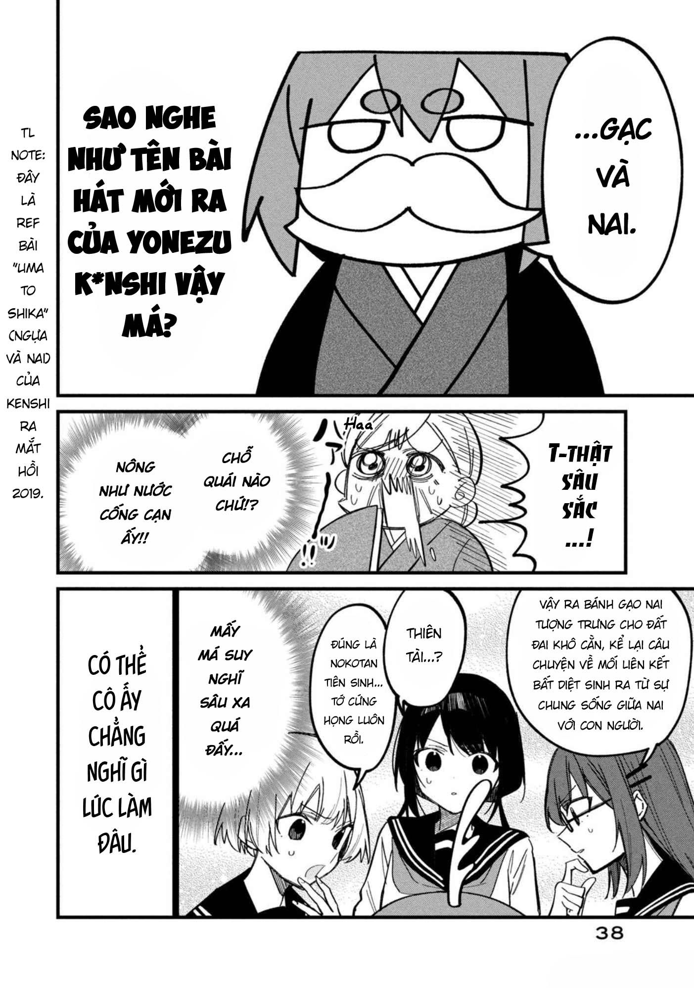Shikanoko Nokonoko Koshitantan Chapter 27 - Trang 2