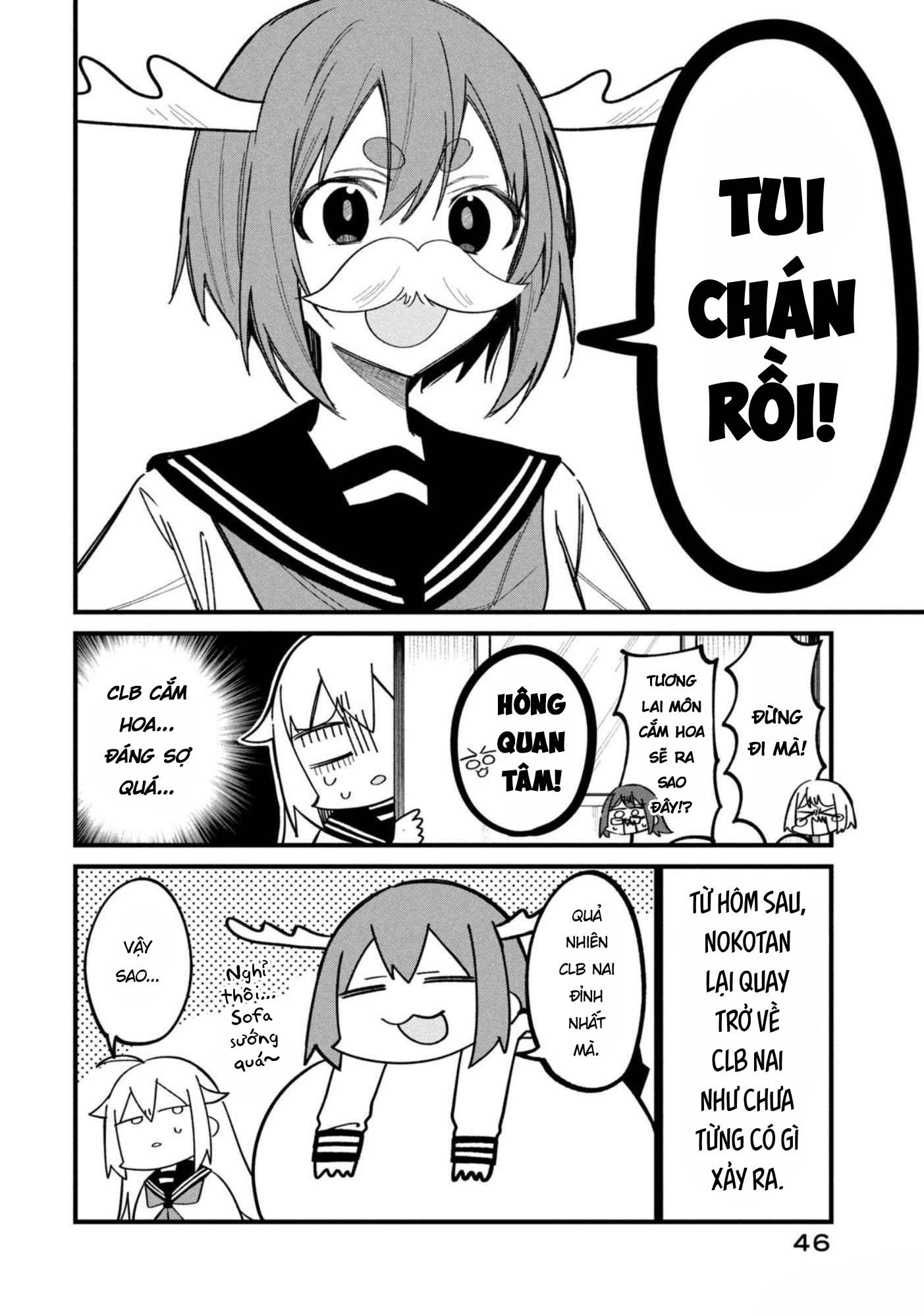 Shikanoko Nokonoko Koshitantan Chapter 27 - Trang 2