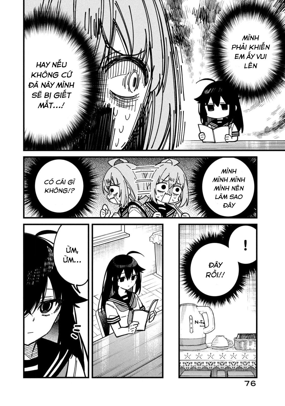 Shikanoko Nokonoko Koshitantan Chapter 35 - Trang 2