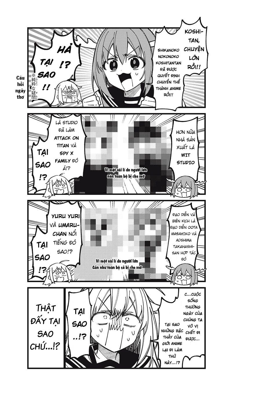 Shikanoko Nokonoko Koshitantan Chapter 43.5 - Trang 2