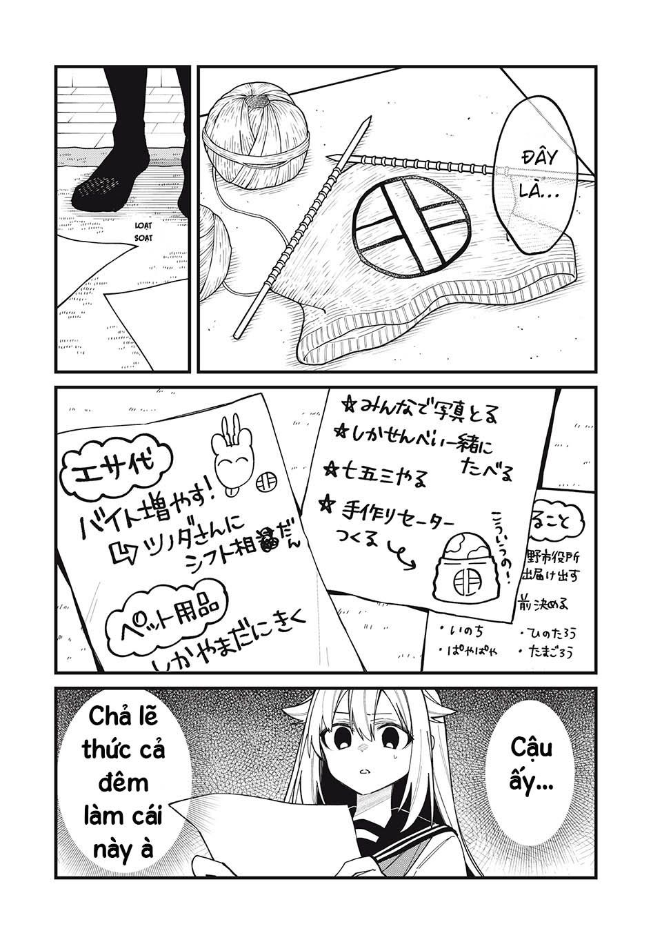 Shikanoko Nokonoko Koshitantan Chapter 44 - Trang 2