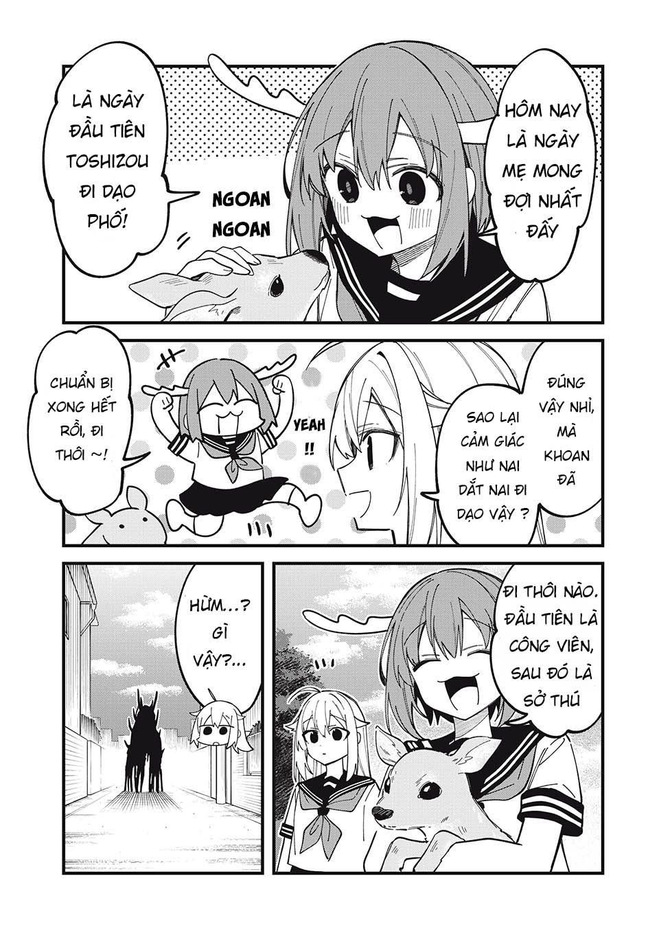 Shikanoko Nokonoko Koshitantan Chapter 46 - Trang 2