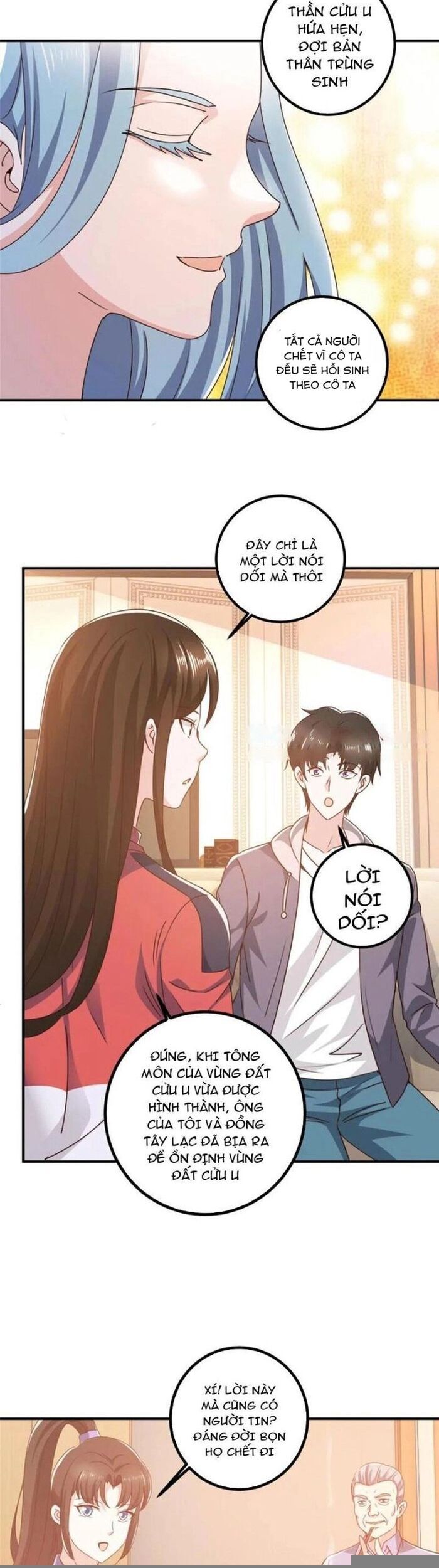 Lão Ba Cho Tôi Lựa Một Trong Mười Nữ Thần Để Kết Hôn Chapter 132 - Trang 2