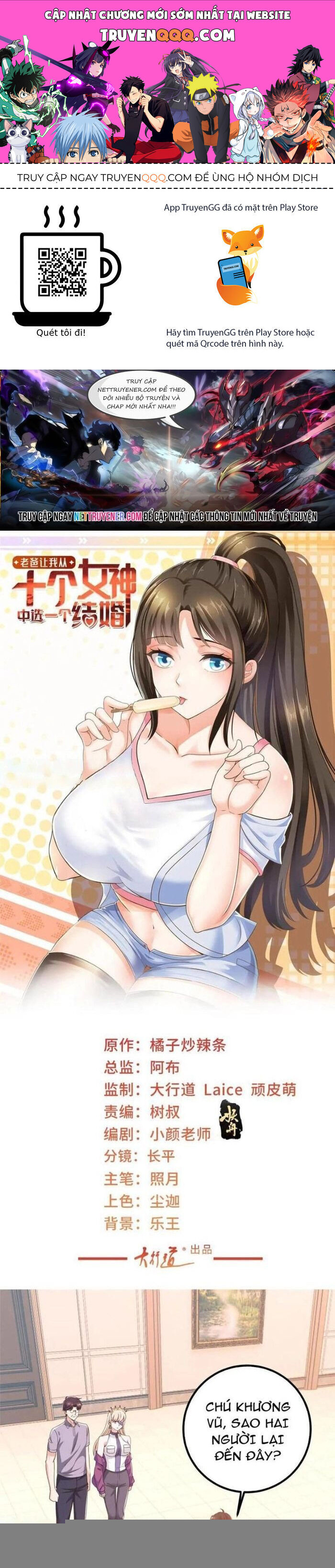 Lão Ba Cho Tôi Lựa Một Trong Mười Nữ Thần Để Kết Hôn Chapter 133 - Trang 2