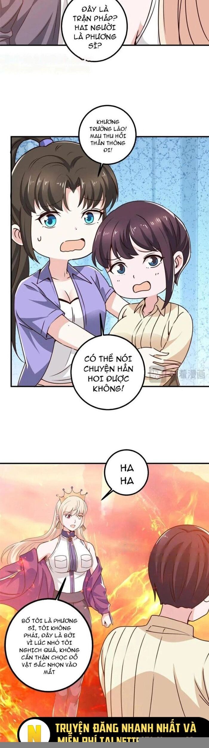 Lão Ba Cho Tôi Lựa Một Trong Mười Nữ Thần Để Kết Hôn Chapter 133 - Trang 2