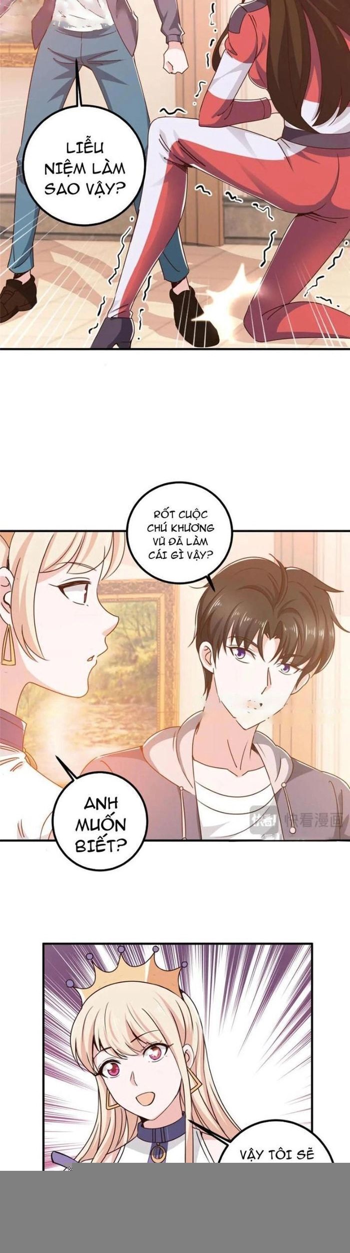 Lão Ba Cho Tôi Lựa Một Trong Mười Nữ Thần Để Kết Hôn Chapter 133 - Trang 2