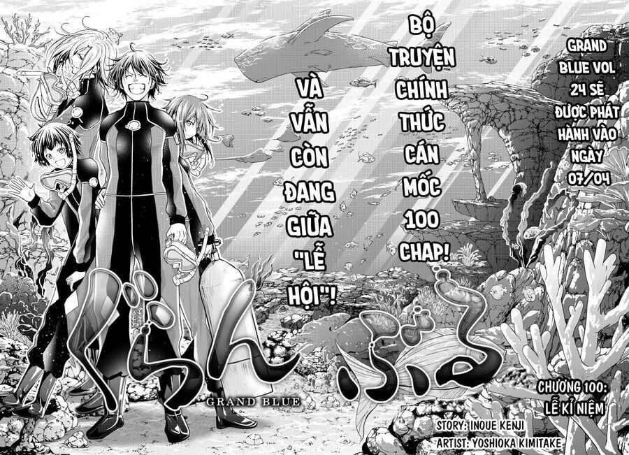 Grand Blue Chapter 100 - Trang 2